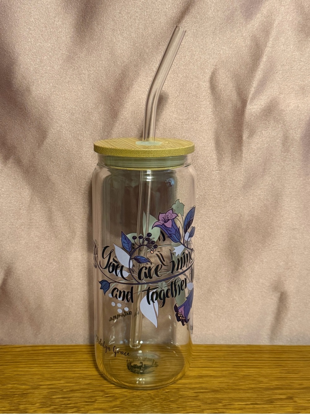 Fairyloot Belladonna Glass Tumbler NWT
